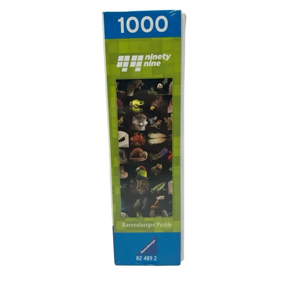 Ravensburger 99 Animals Puzzle 1000 Piece‎ Wildlife Safari Nature Art Collage